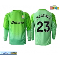 Aston Villa Emiliano Martinez #23 Torwart Auswärtstrikot 2025-26 Langarm